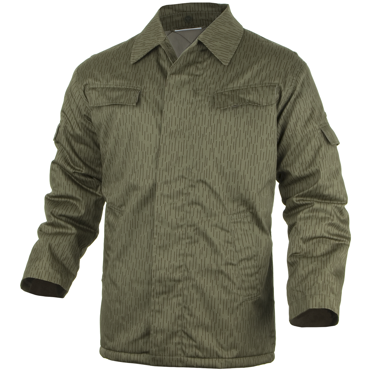 Nva Ddr Winter Jacket Mens Parka Classic Military Coat + Collar